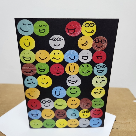 Hallmark | Office | Smiley Faces Blank Note Cards | Poshmark